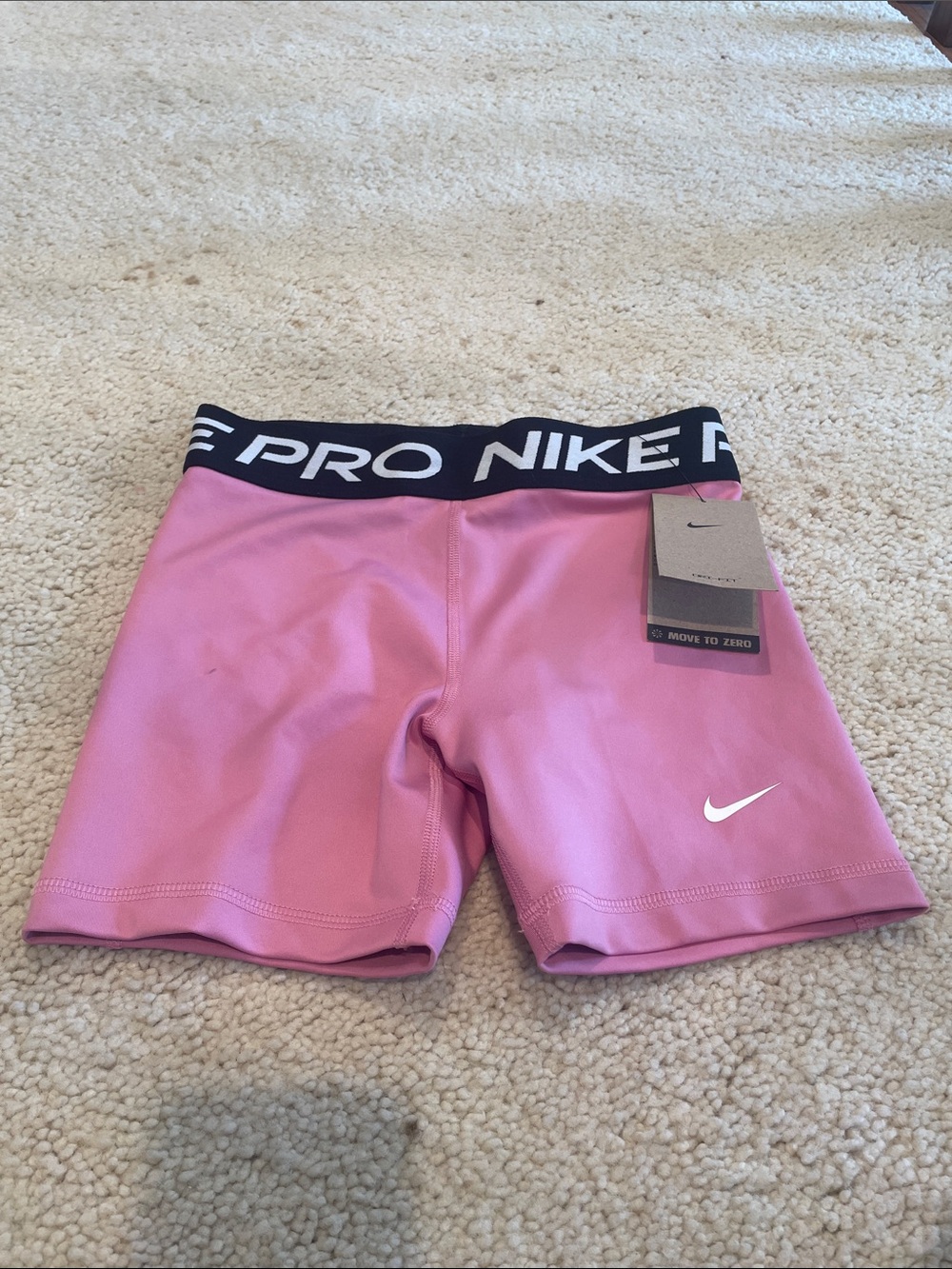 Nike Pro Pink Athletic Shorts Size L(girls)